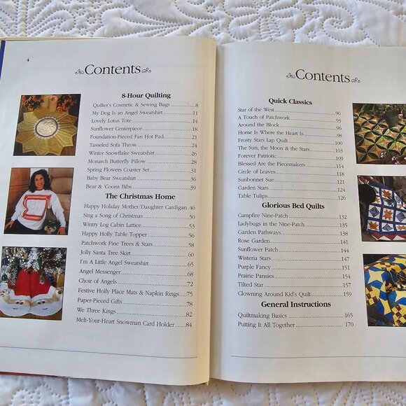 Vintage 1988 and 2001 Quilting Books Bundle - Small Projects & Weekend Quilts - Picture 8 of 16